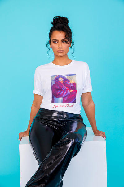 BLUE - FOREVER MOOD TEE